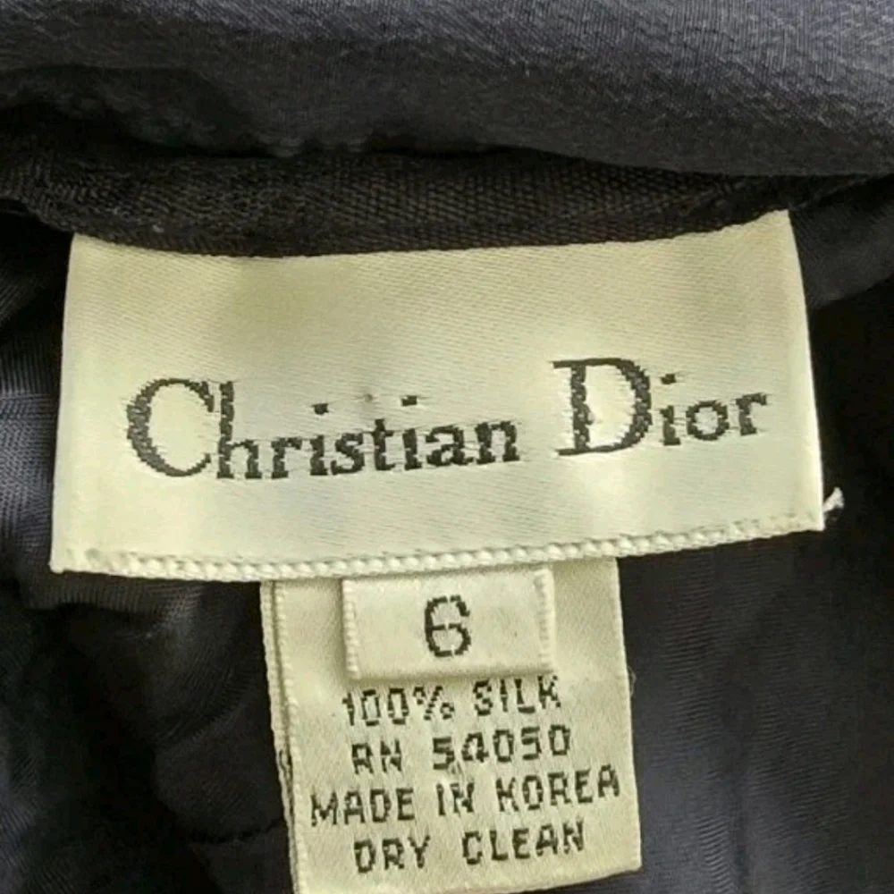 Dior Navy Blue Celestial Print Wide-Leg Pants